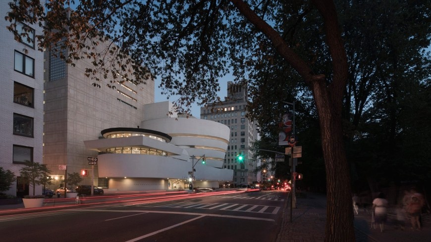 A Guggenheim Múzeum New York-ban (forrás: guggenheim.org)