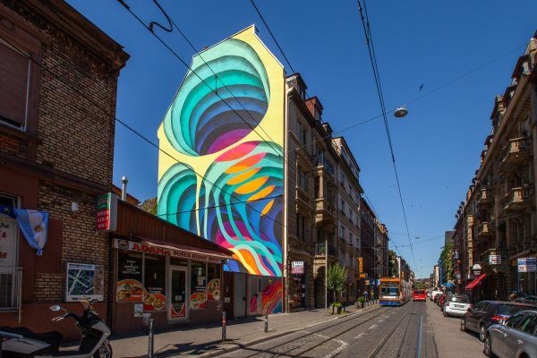 Művészi grafitik varázsolják szabadtéri múzeummá Mannheimet