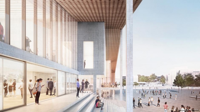 Elkezdődött az új berlini modern művészeti múzeum építése