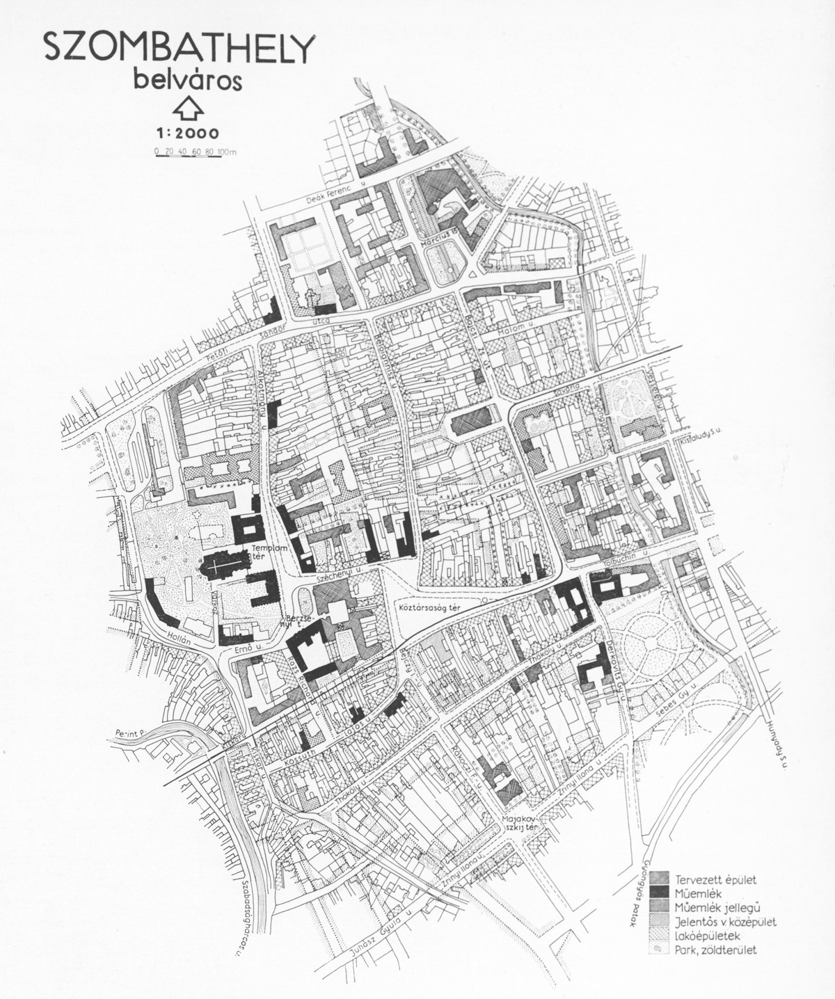 Szombathely belvárosának rekonstrukciós terve