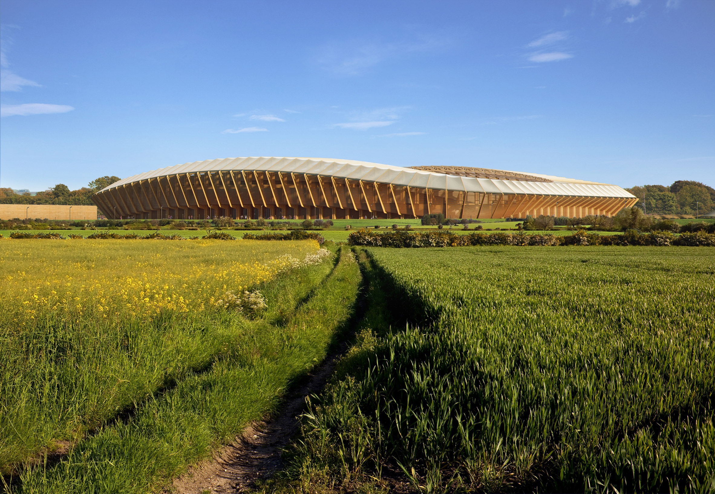 Forest Green Rovers Stadion, Zaha Hadid Architects