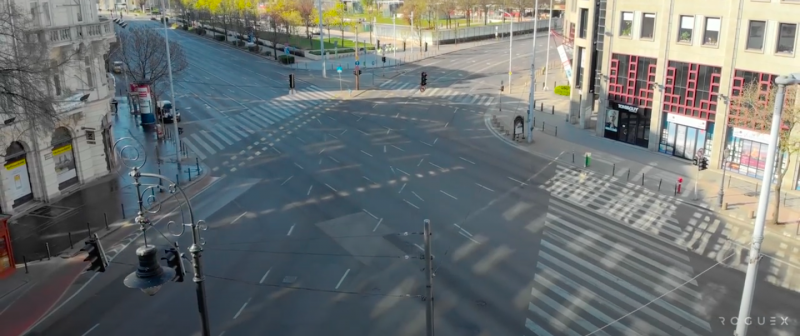 Videók az üres Budapestről