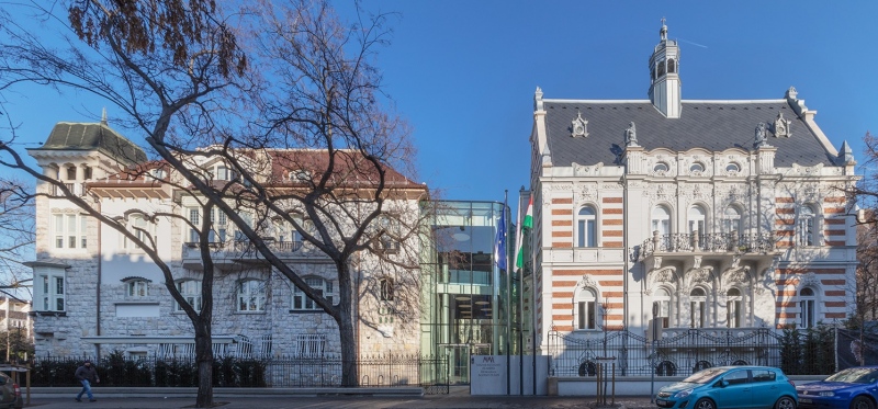 A Magyar Művészeti Akadémia elnökségi székháza az egykori Schanzer-villában