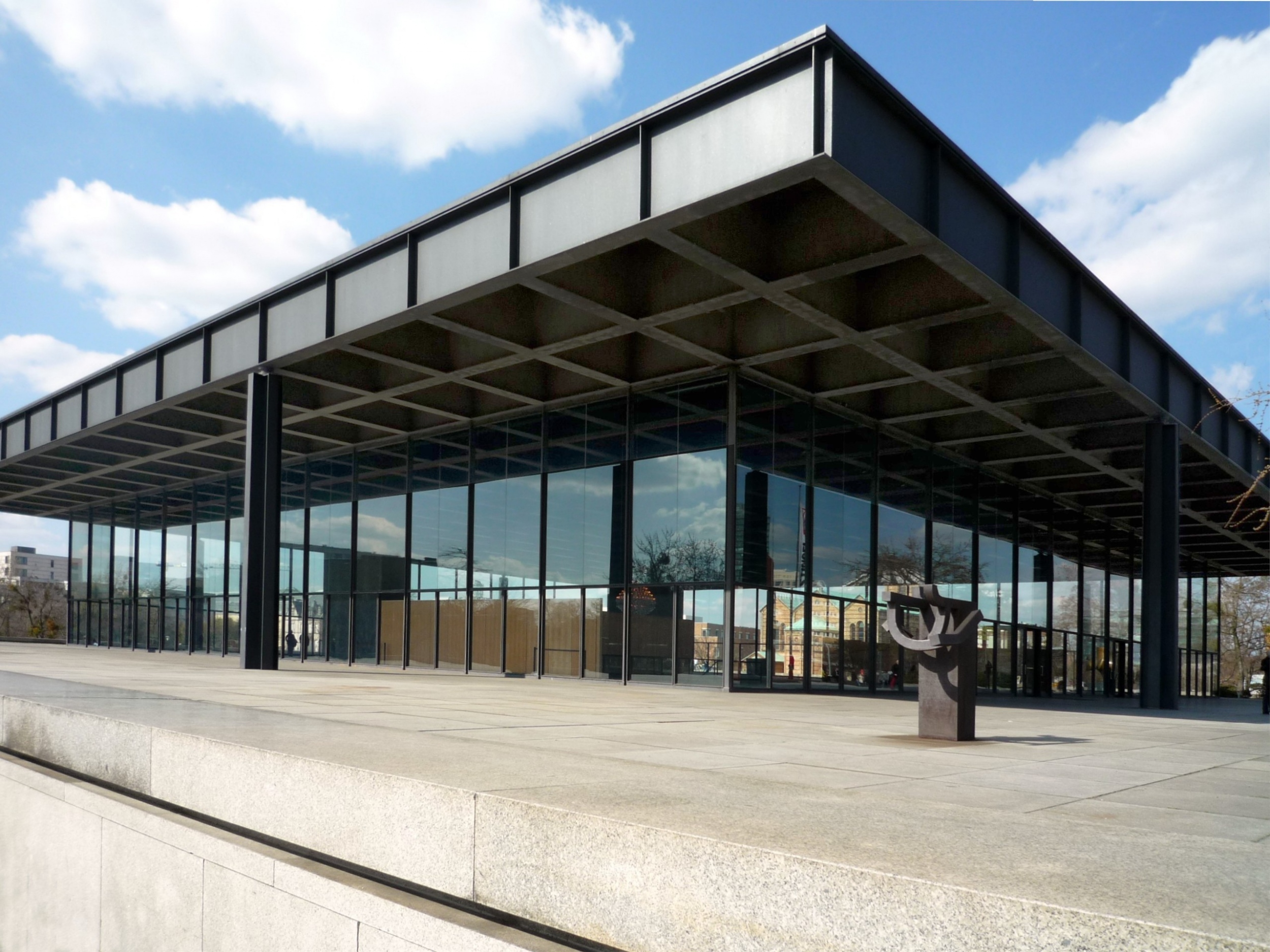 A Neue Nationalgalerie épülete - Fotó: Wikipédia