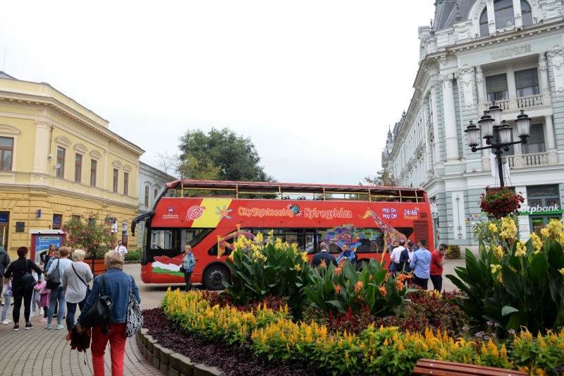 Budapest után Nyíregyházán is elindult a Hop-On Hop-Off járat