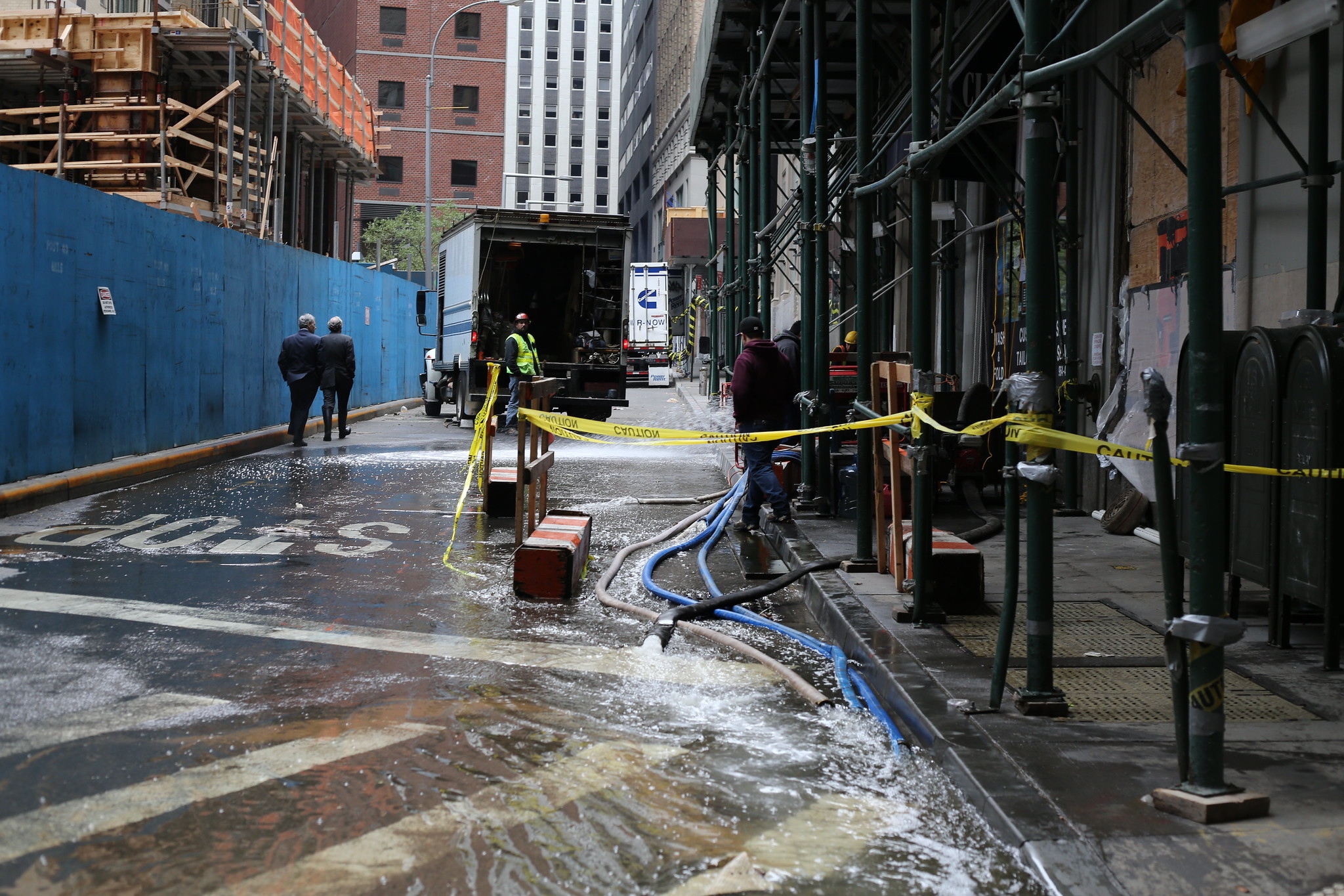 A Wall Street a Sandy hurrikán idején - Fotó: Timothy Krause/Flickr (CC BY 2.0)