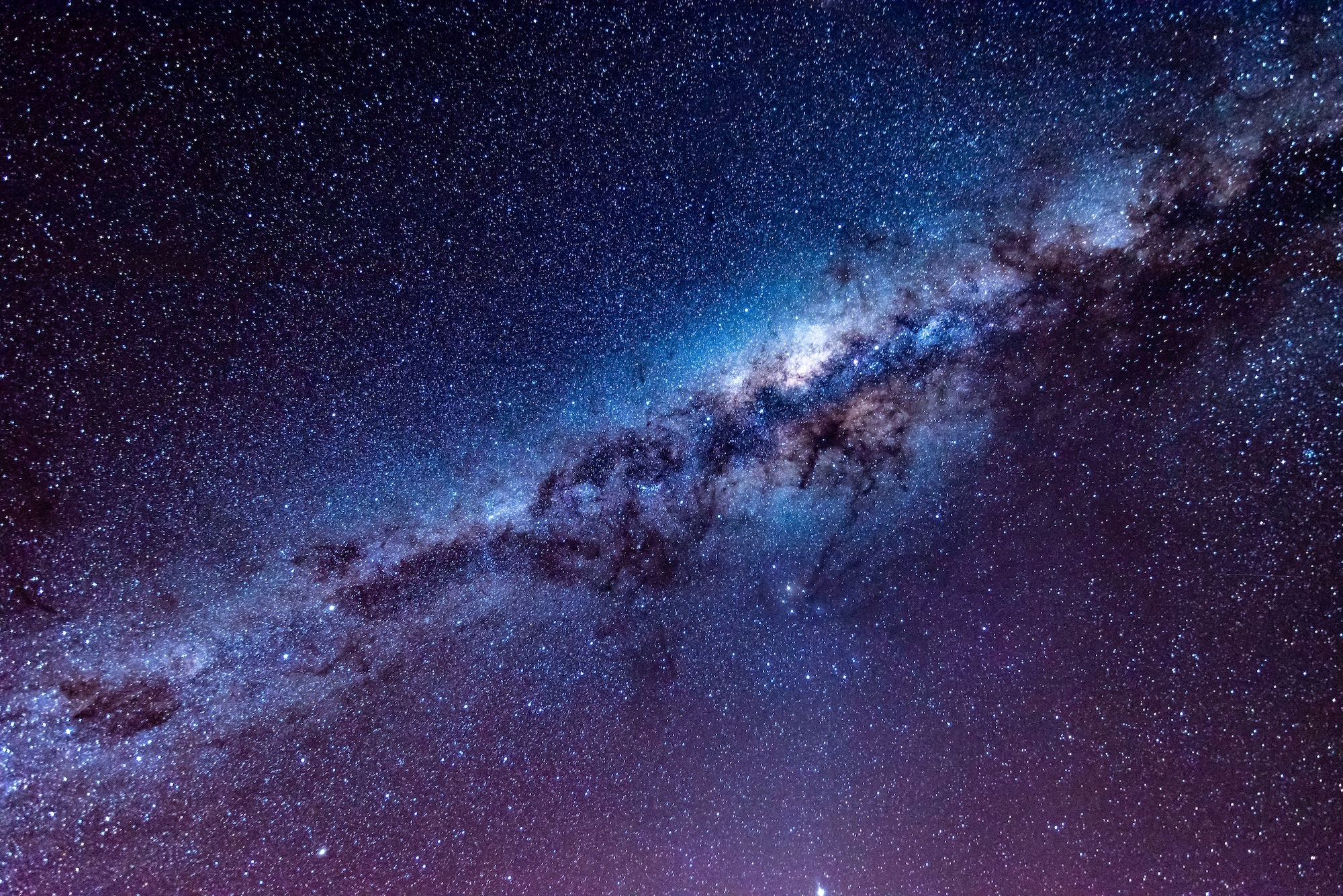 Ez még „csak” egy hagyományos kép a galaxisról – Fotó: Graham Holtshausen / Unsplash