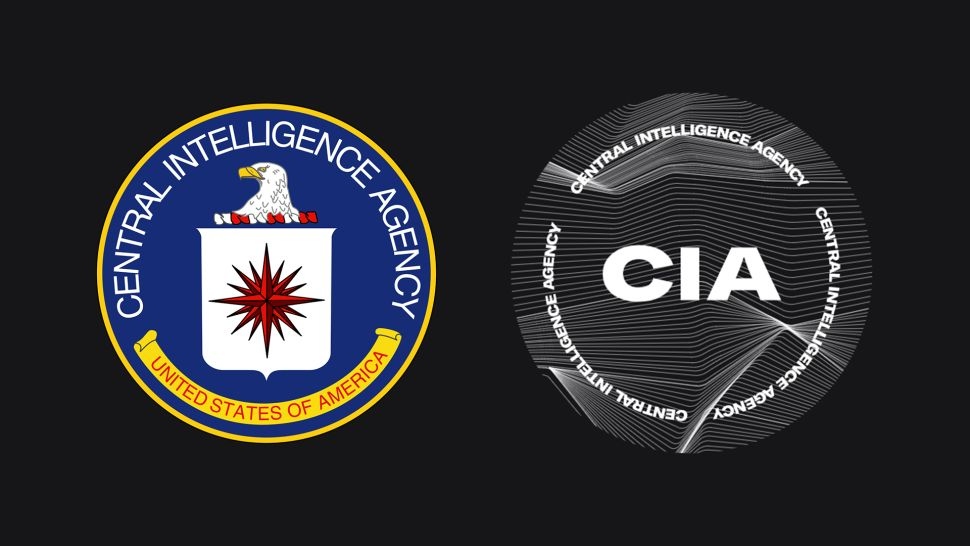 A CIA régi és új logója