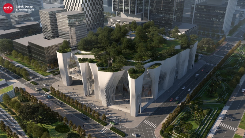 A legjobb ötbe került a ZDA – Zoboki Építésziroda terve a sencseni Nemzetközi Előadóművészeti Központ tervpályázatán