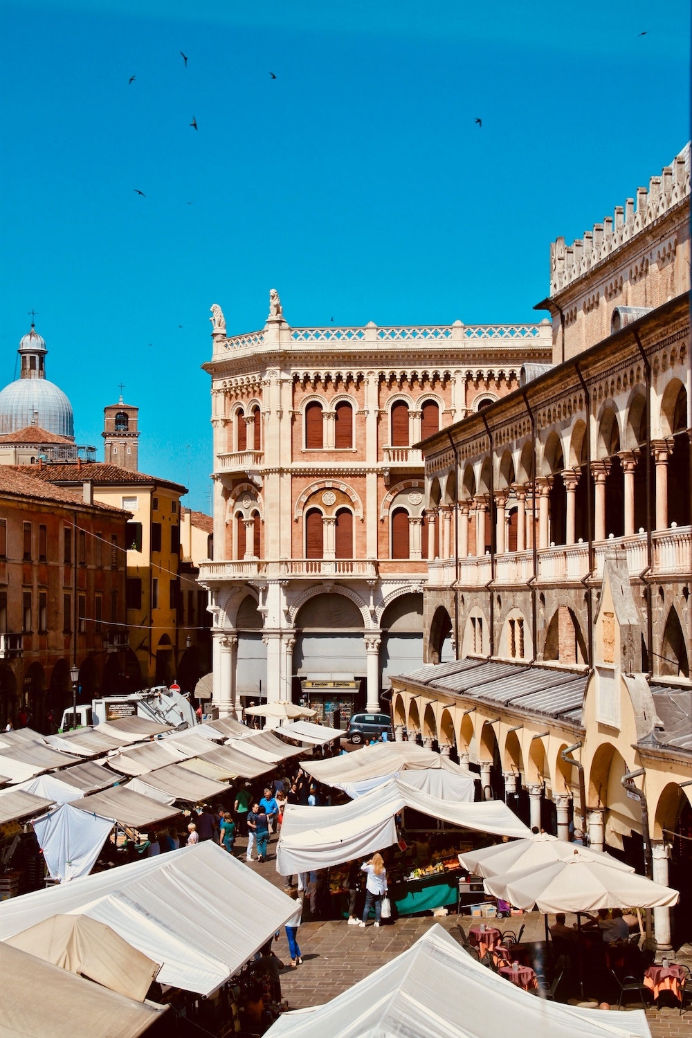 Padova piaca a covid előtt - Fotó: Pietro Rampazzo / Unsplash