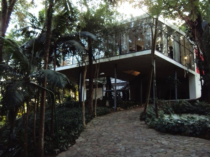 Casa de Vidro, azaz az Üvegház São Paulóban. Fotó: Thiago Esperandio/Ministério da Cultura / Wikipedia