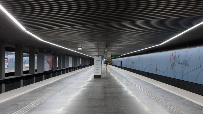 A szorongás enyhítése a hármas metró építészetében