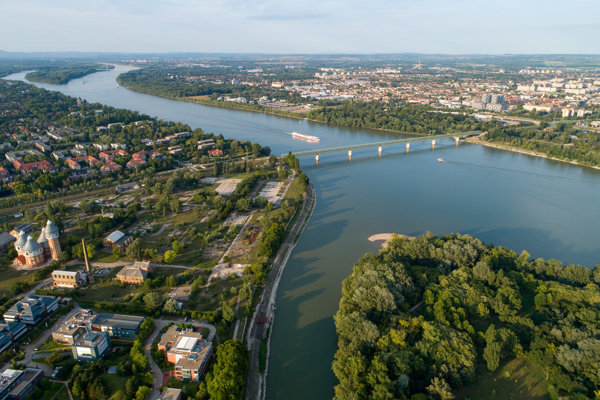 Óbuda árait a tervezett Aquincumi híd is feldobhatja – Fotó: Budapest Főváros Városépítési Tervező Kft.