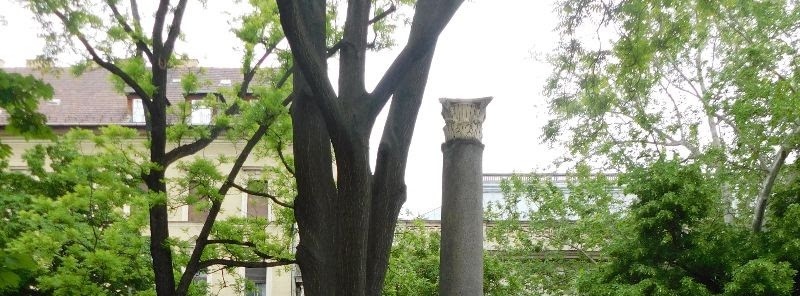 Restaurálták a Forum Romanum-oszlopot a Múzeumkertben