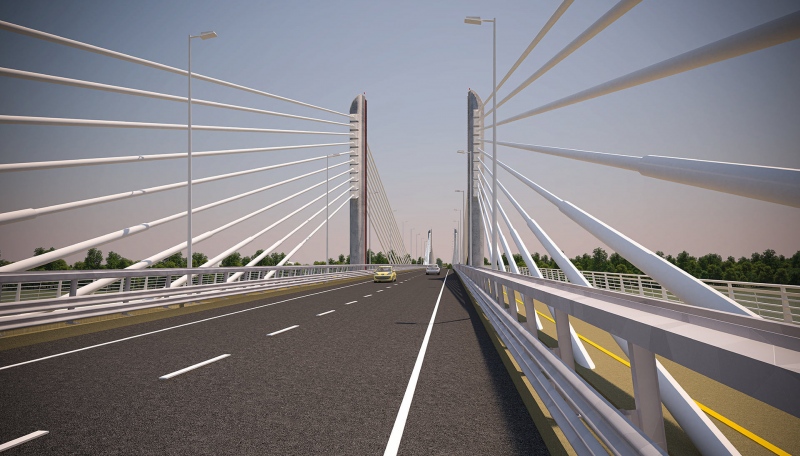 Látogatható lesz az épülő Új Duna-híd