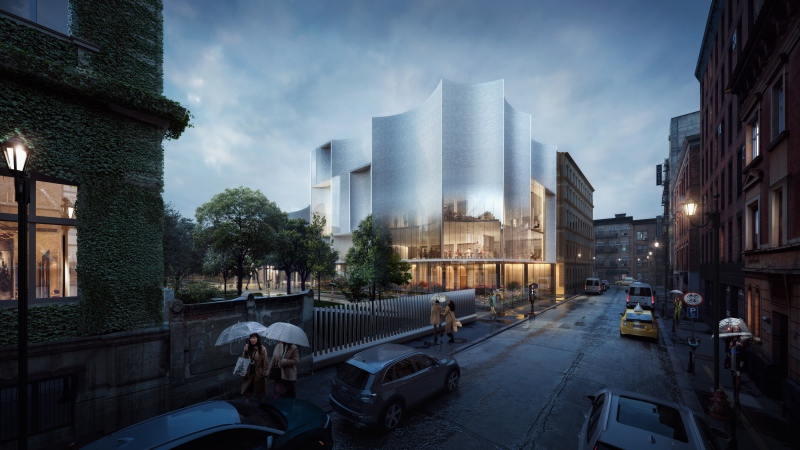 A Finta Studio, az Abud, a Garten Studio és a Zaha Hadid Architects közös terve a Pázmány Campus pályázatán