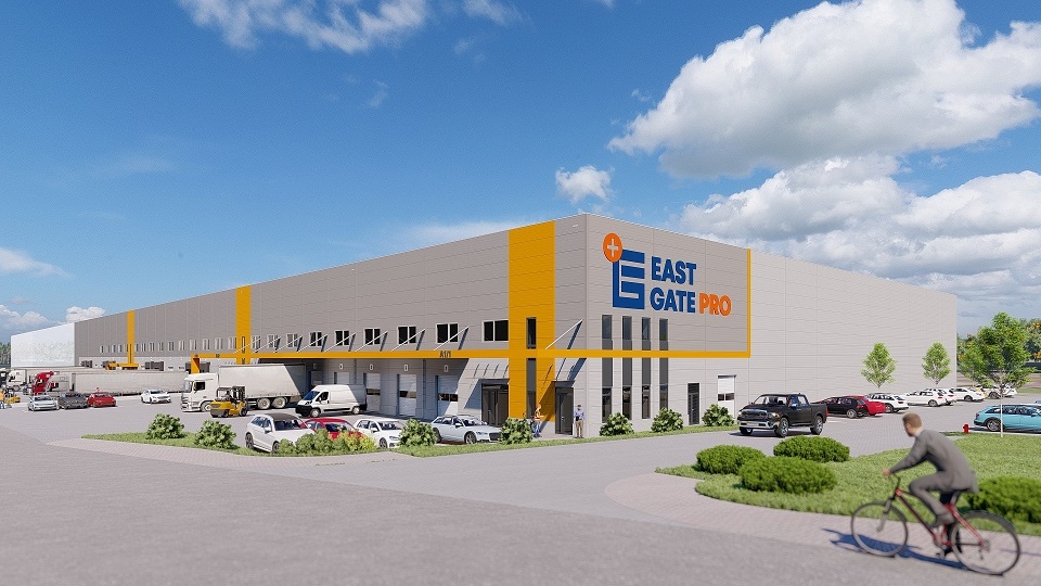 Az East Gate Business Park I. ütemét várhatóan 2022 második negyedévében adják majd át 