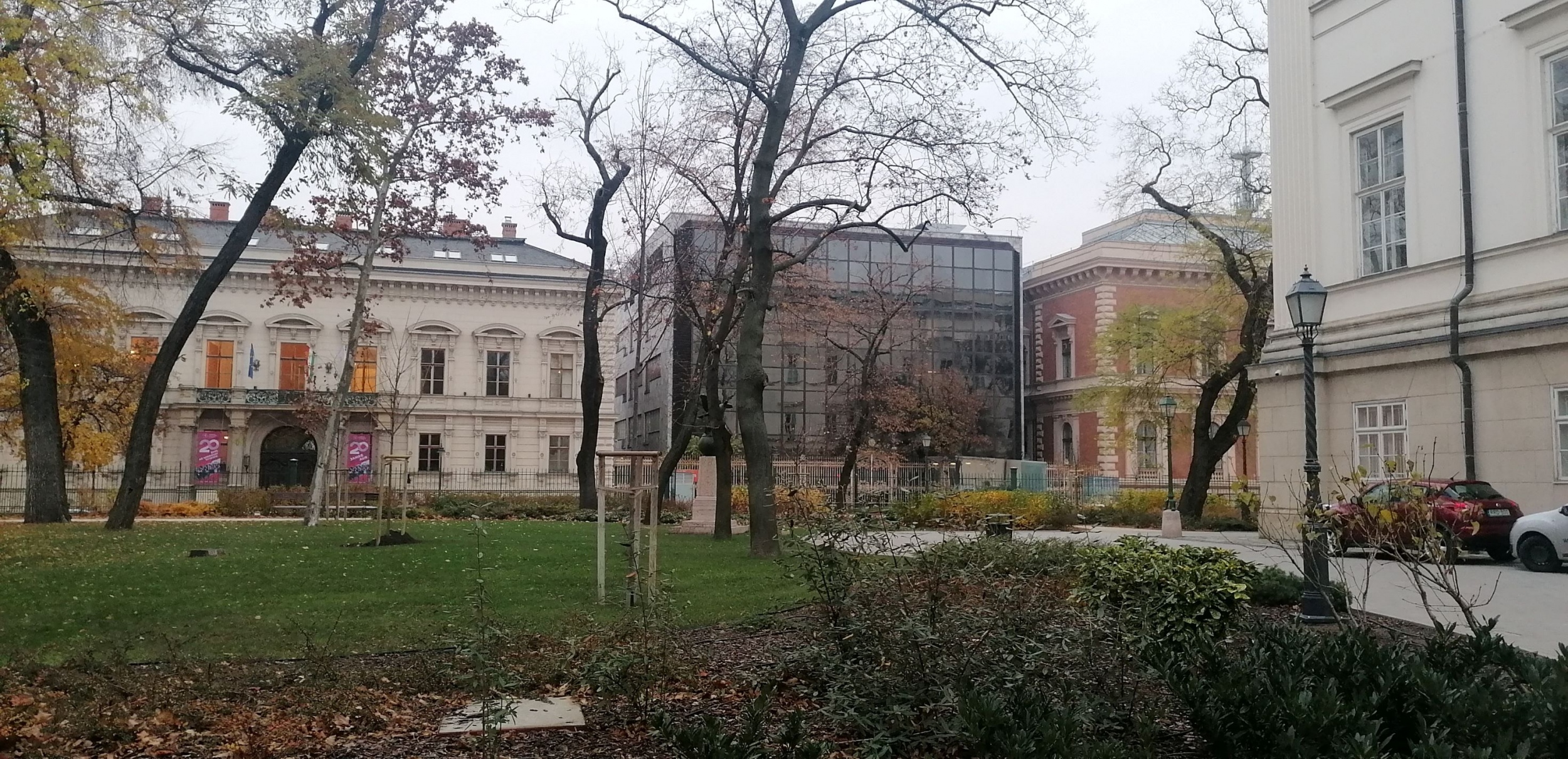 Pollack Mihály tér, Magyar Rádió üzemépület 2021. november 22.