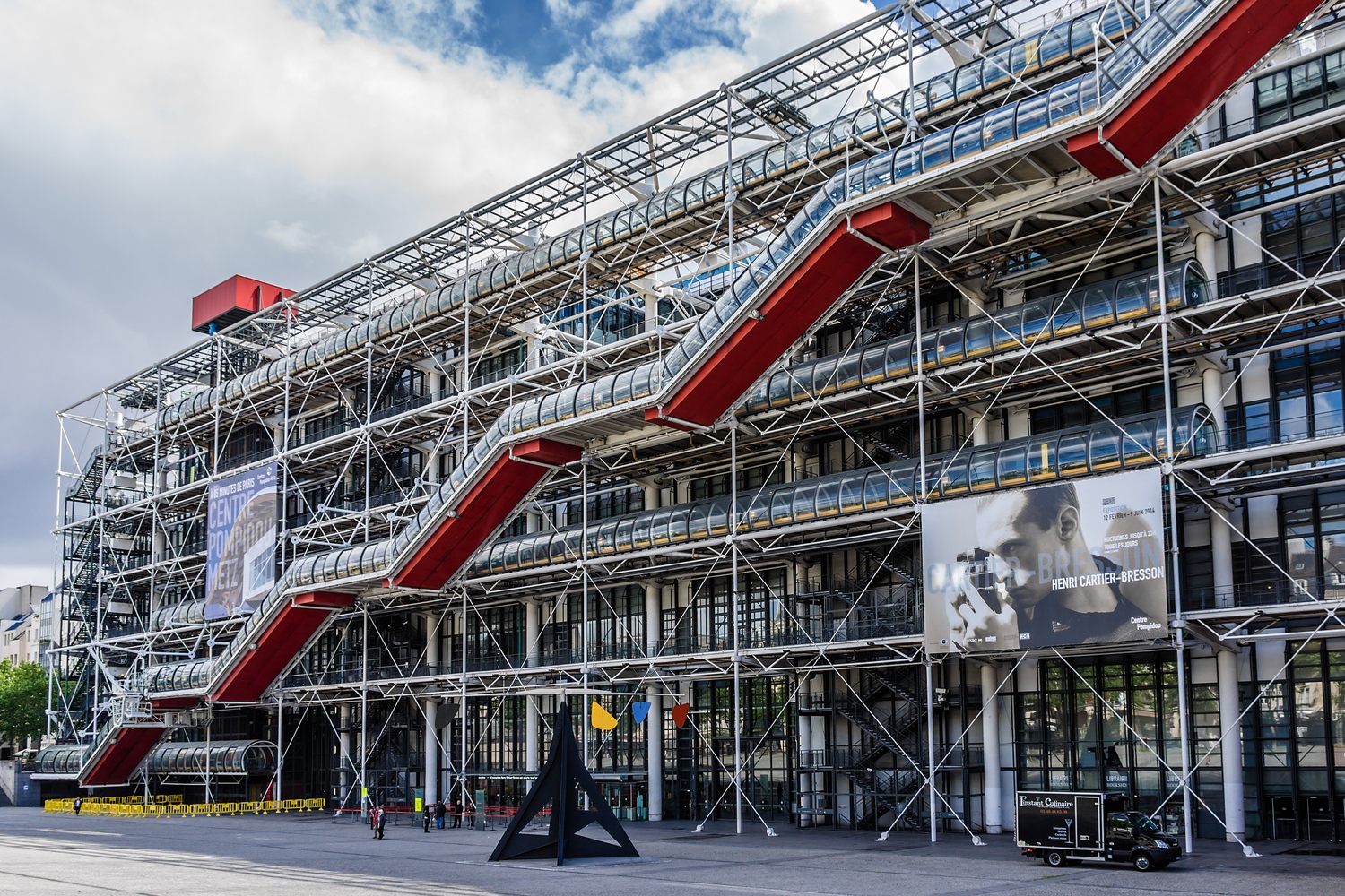 Centre Georges Pompidou / Renzo Piano Building Workshop + Richard Rogers, (image: Kiev. Victor)
