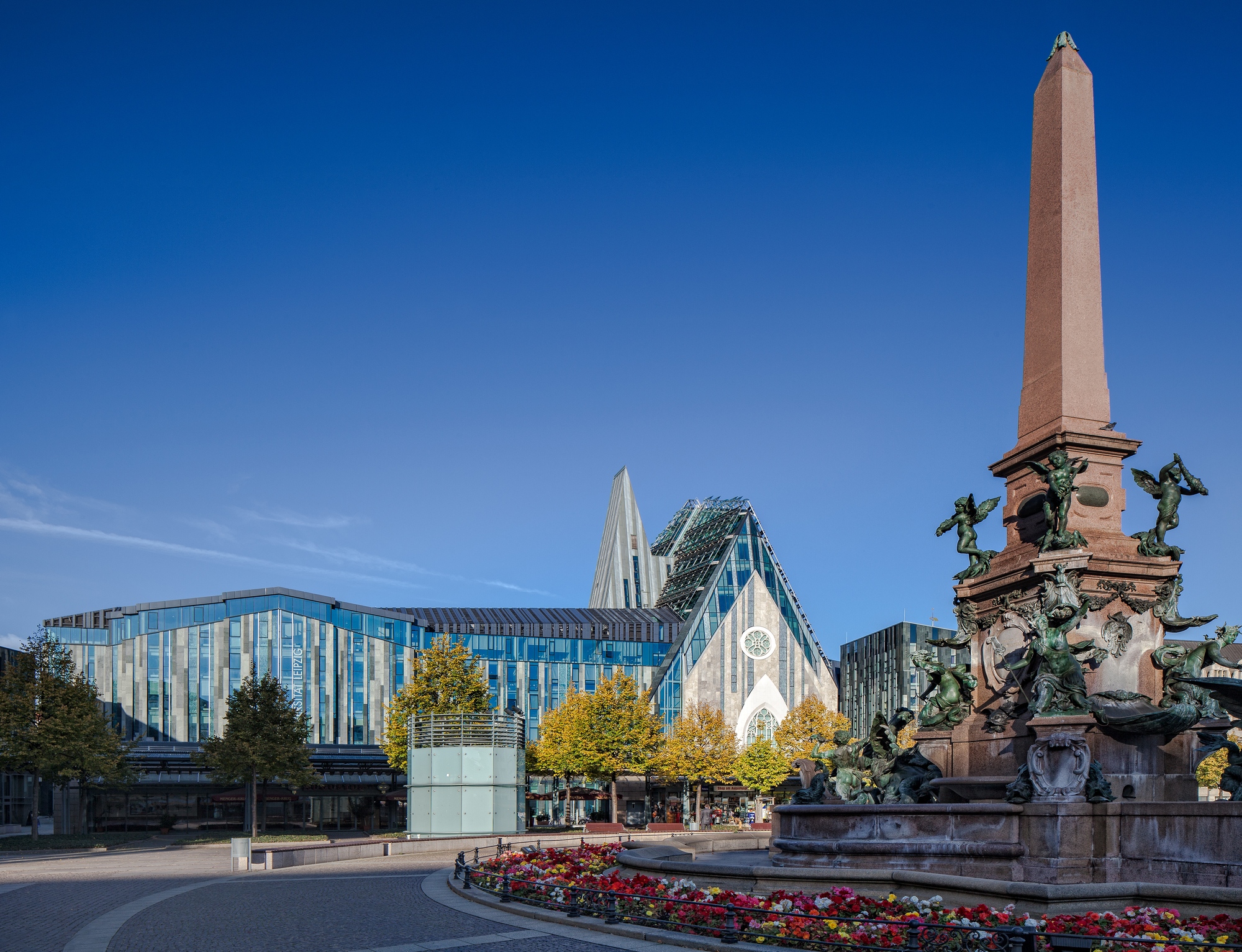 Paulinum University – építész: Erick van Egeraat – fotó: Universität Leipzig – forrás: ArchDaily