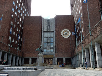 Oslo, Városháza, 1931-1950, Arnstein Arneberg, Magnus Poulsson