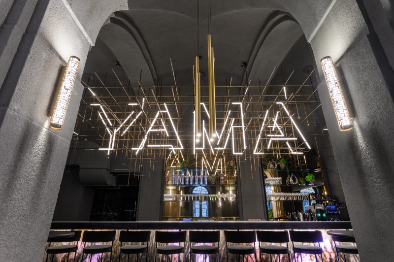 Exkluzív világítást kapott a YAMA Étterem (X)