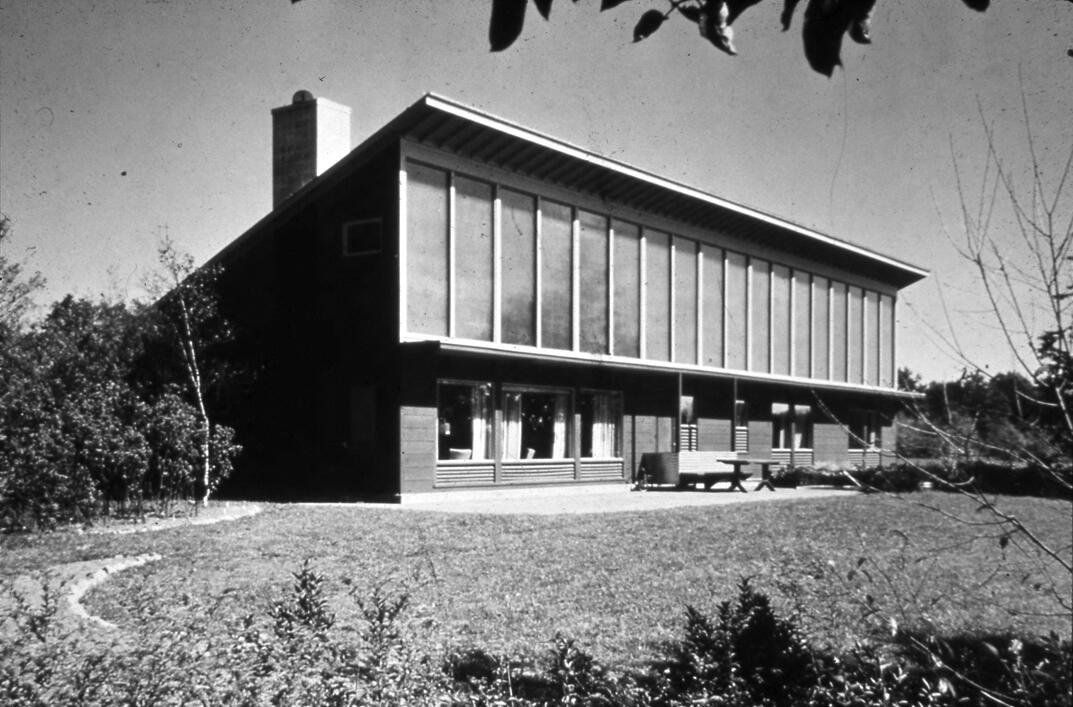 Telkes Mária & Eleanor Raymond: Dover Sun House, 1948. Fotó: energyhistory.yale.edu