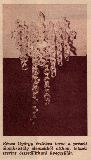 Rénes György csillárja. Ez a divat, 1972