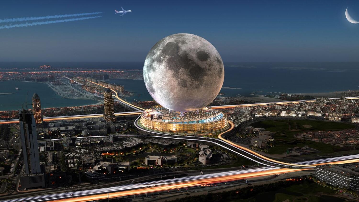 Dubai Moon