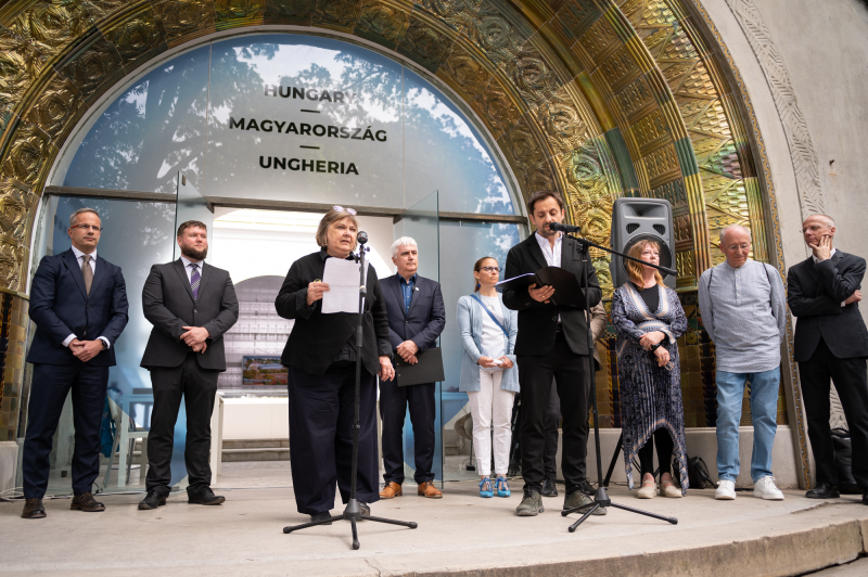 Megnyílt a 18. Velencei Építészeti Biennálén a Magyar Pavilon