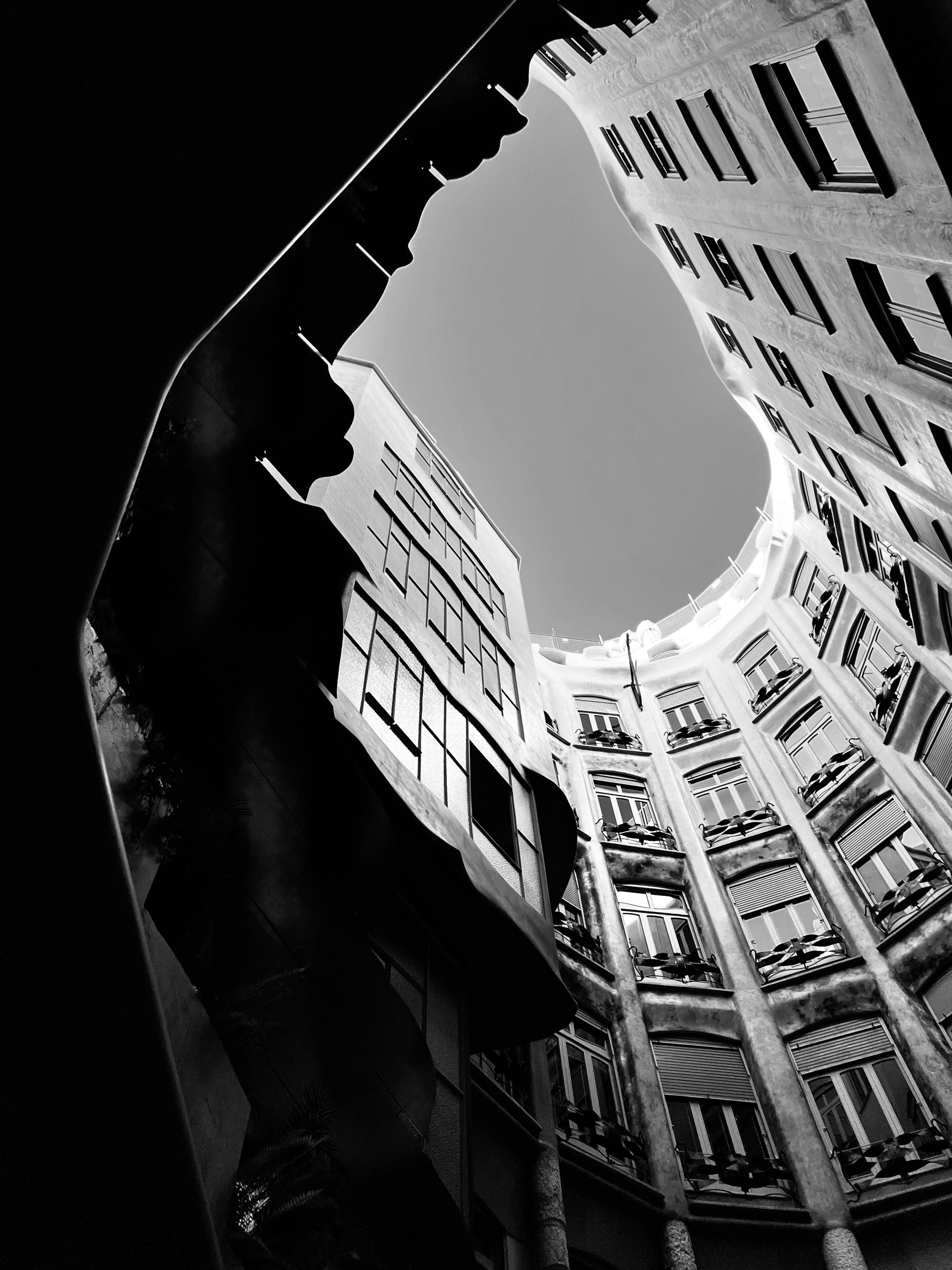 La Pedrera (Casa Mila), Antoni Gaudí, Barcelona. Fotó: Hatvani Ádám