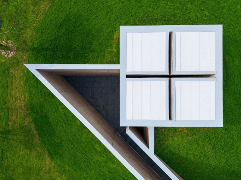 Meditációs pavilont tervezett Tadao Ando