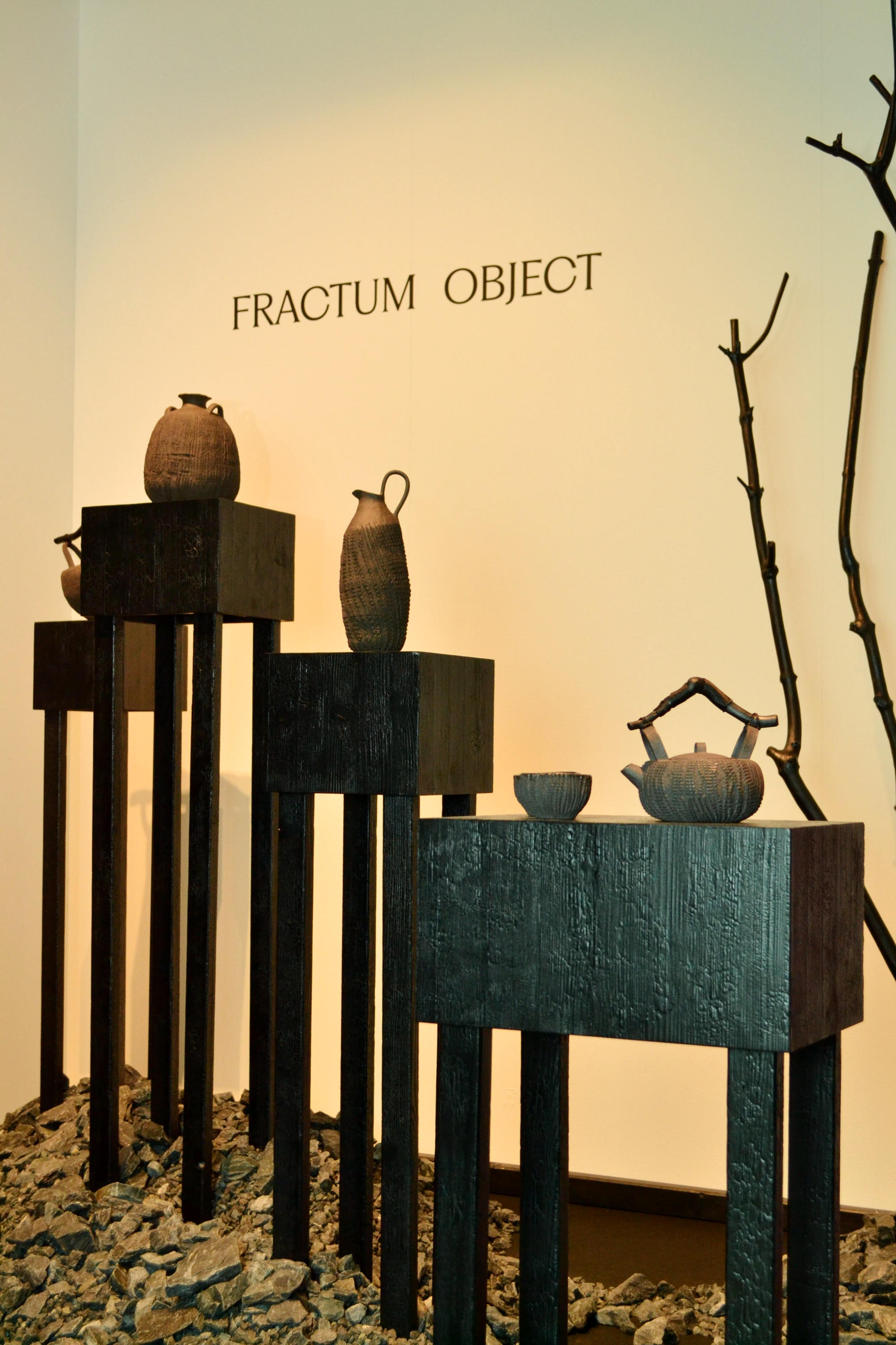 A Fractum Object standja a prágai Iparművészeti Múzeumban