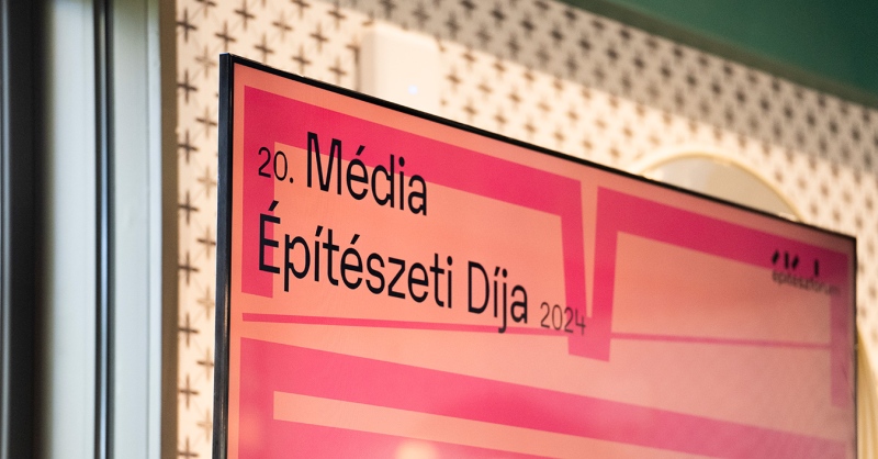 Kiderült, ki nyerte az idei Média Építészeti Díjat
