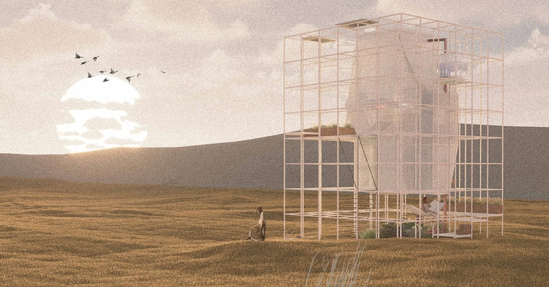 Nemzetközi pályázatra készült ez az off-grid működésre képes, moduláris lakóegység