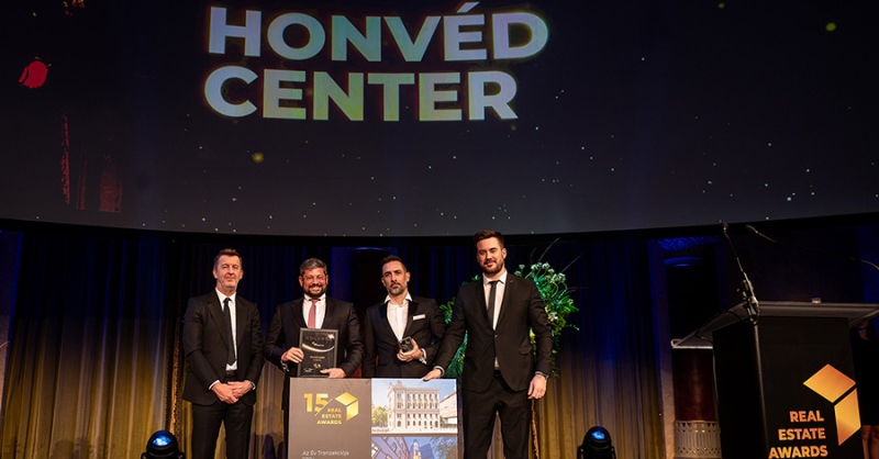 A WING nyerte az Év Tranzakciója díjat a Honvéd Center eladásával a Real Estate Awardson