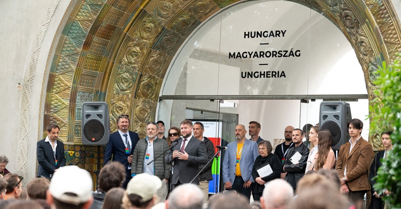 Megnyílt a Magyar Pavilon a 19. Velencei Építészeti Biennalén