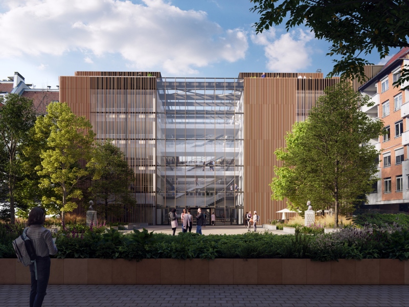 KÖZTI: már építés alatt a Semmelweis Egyetem új Elméleti Oktatási Központja