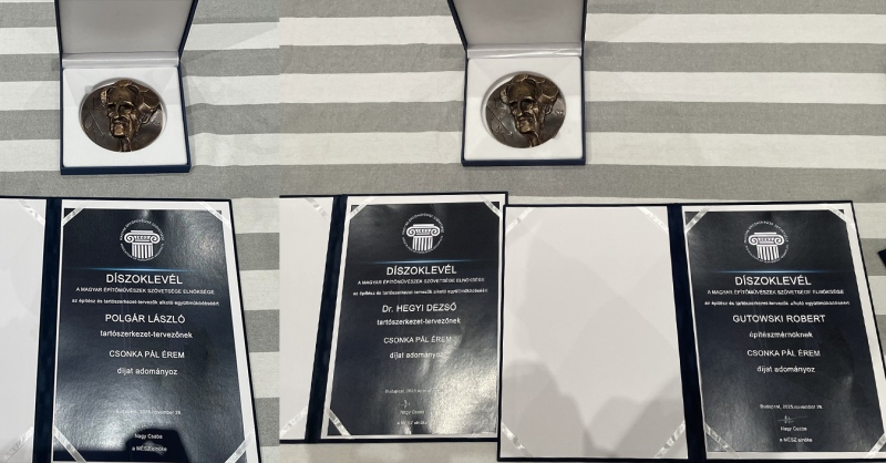 Átadták az idei Csonka Pál Érmeket