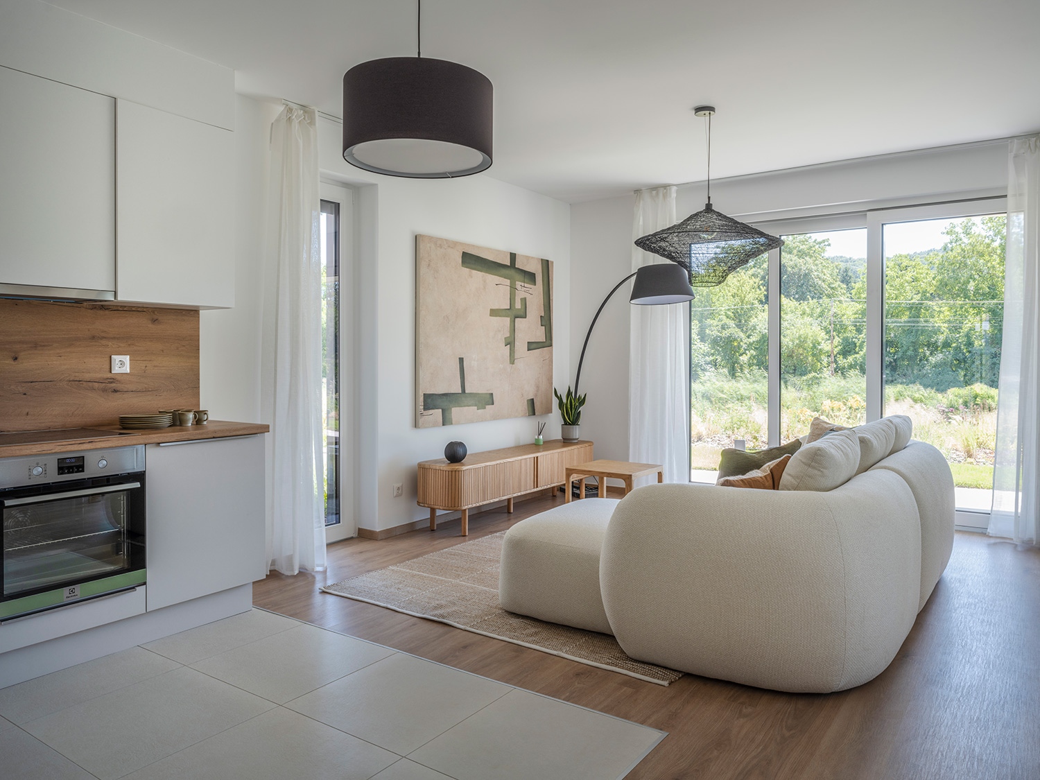 Az élhető alaprajzok jelentették a kiindulópontot, tulajdonképpen belülről kifelé haladva azok határozták meg az épületek külső kialakítását