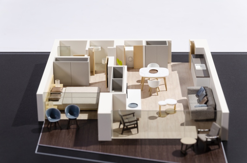 A DANUBIO 3D lakásmakettje elnyerte a Német Design Tanács díját