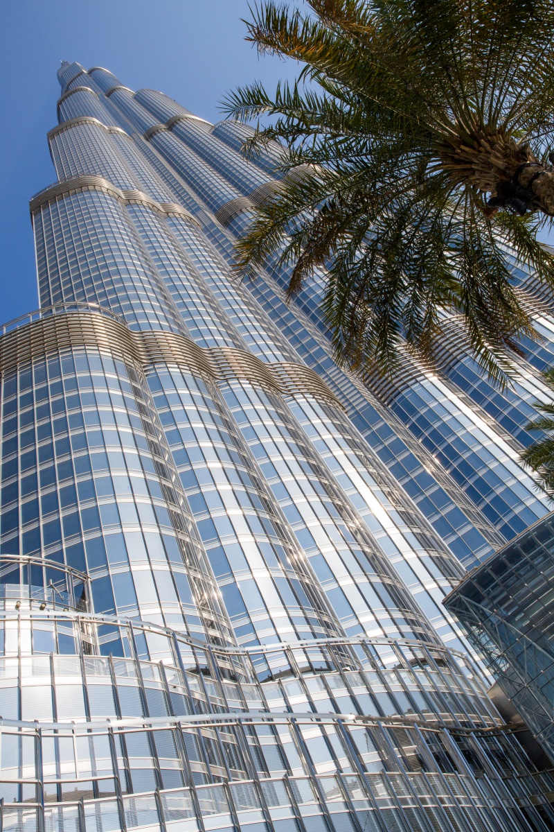 „Mega-magas” épületek üvegfelületei