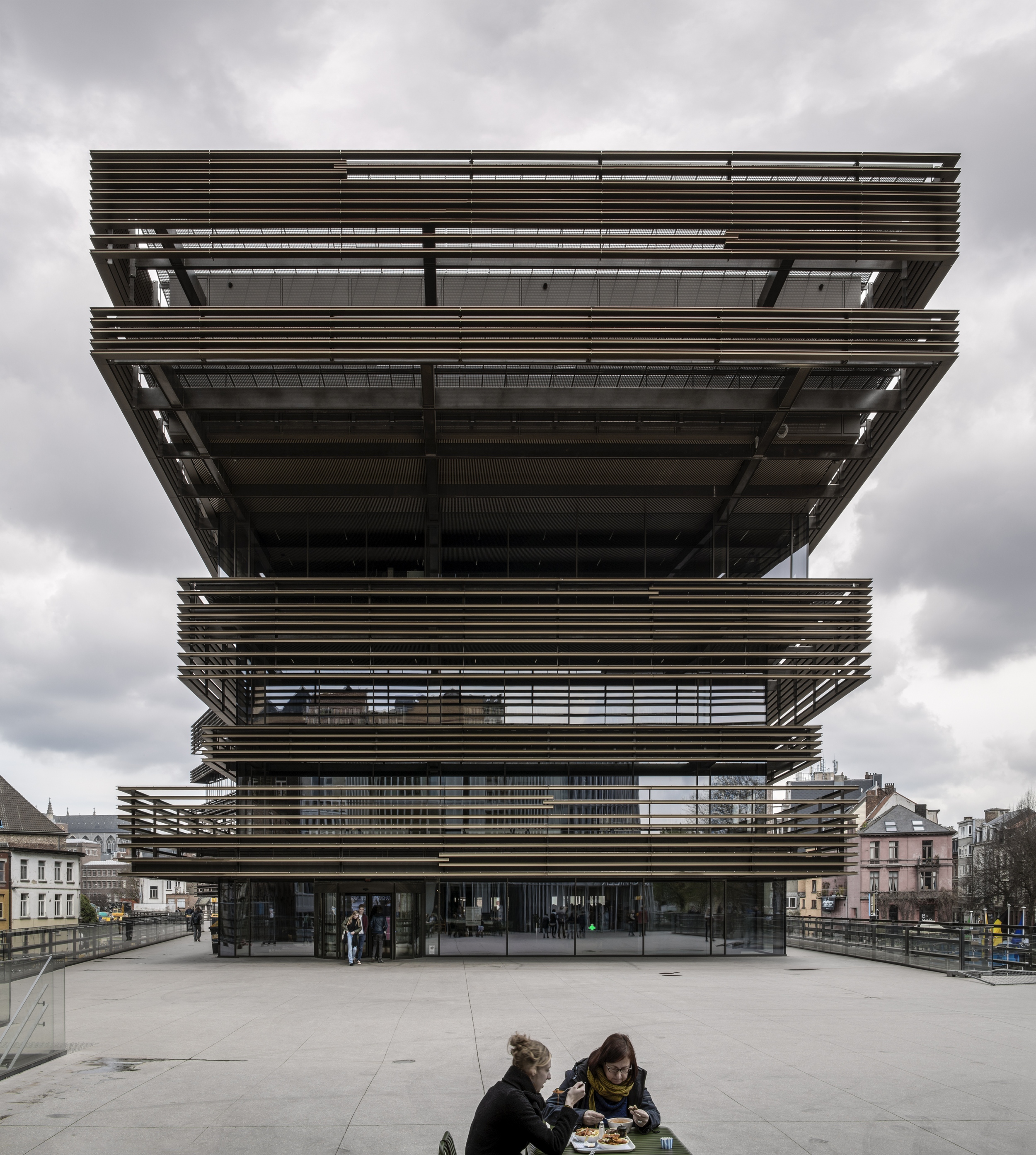 De Krook library - építész: RCR Arquitectes; Coussée & Goris architecten - fotó: Hisao Suzuki