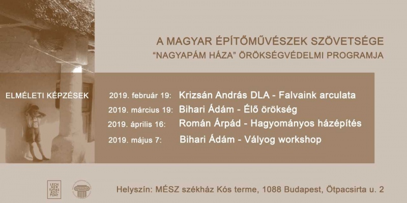 Nagyapám Háza Örökségvédelmi Program - posztgraduális képzés