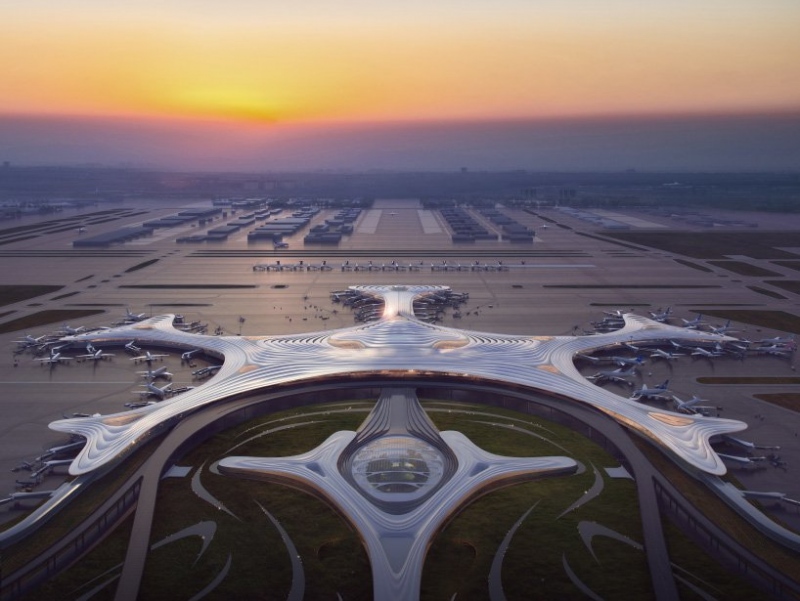 Hópelyhet idéz és a várost is szervezi egy új reptér Kínában