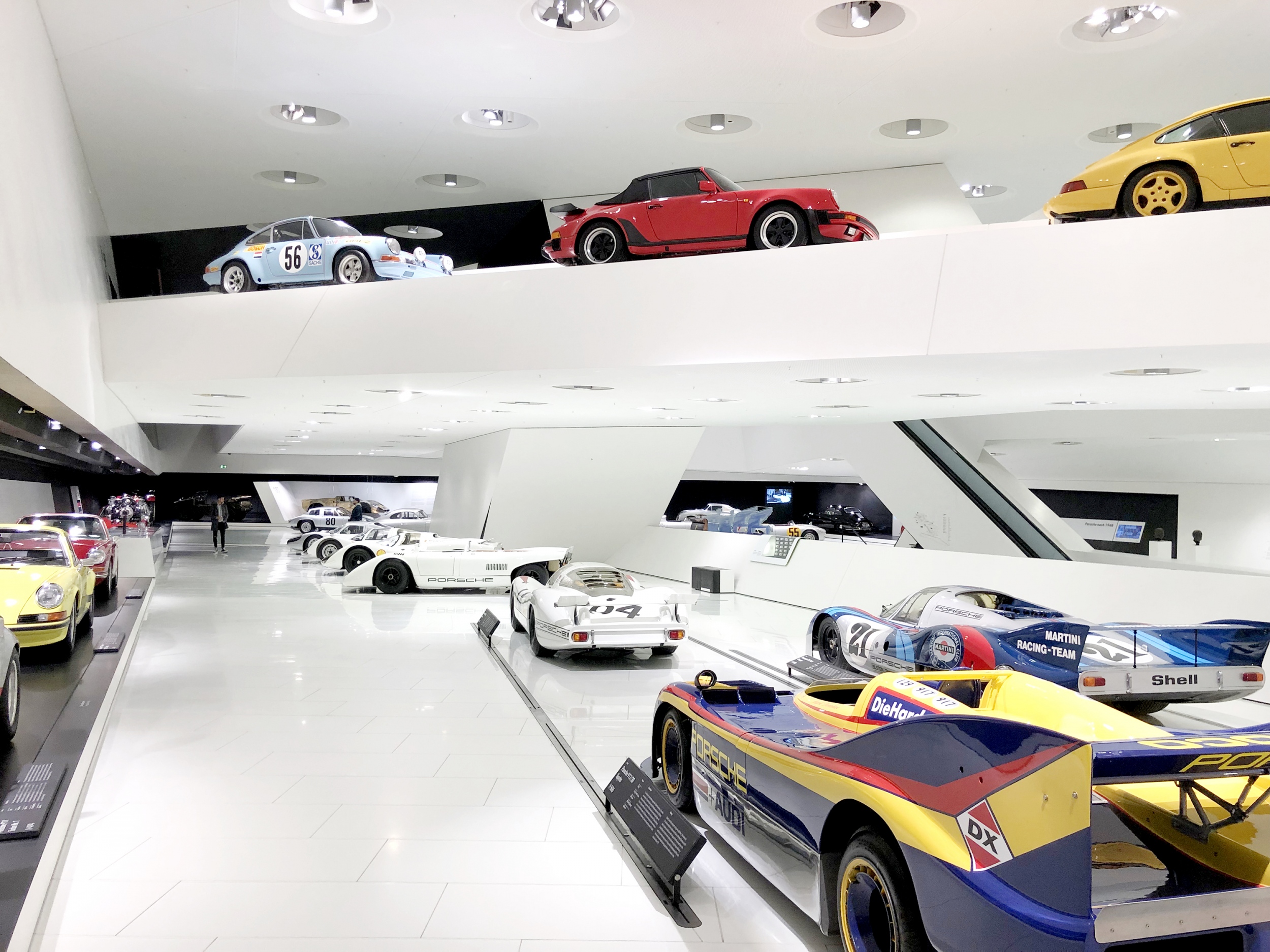 A Porsche Museum tárlata