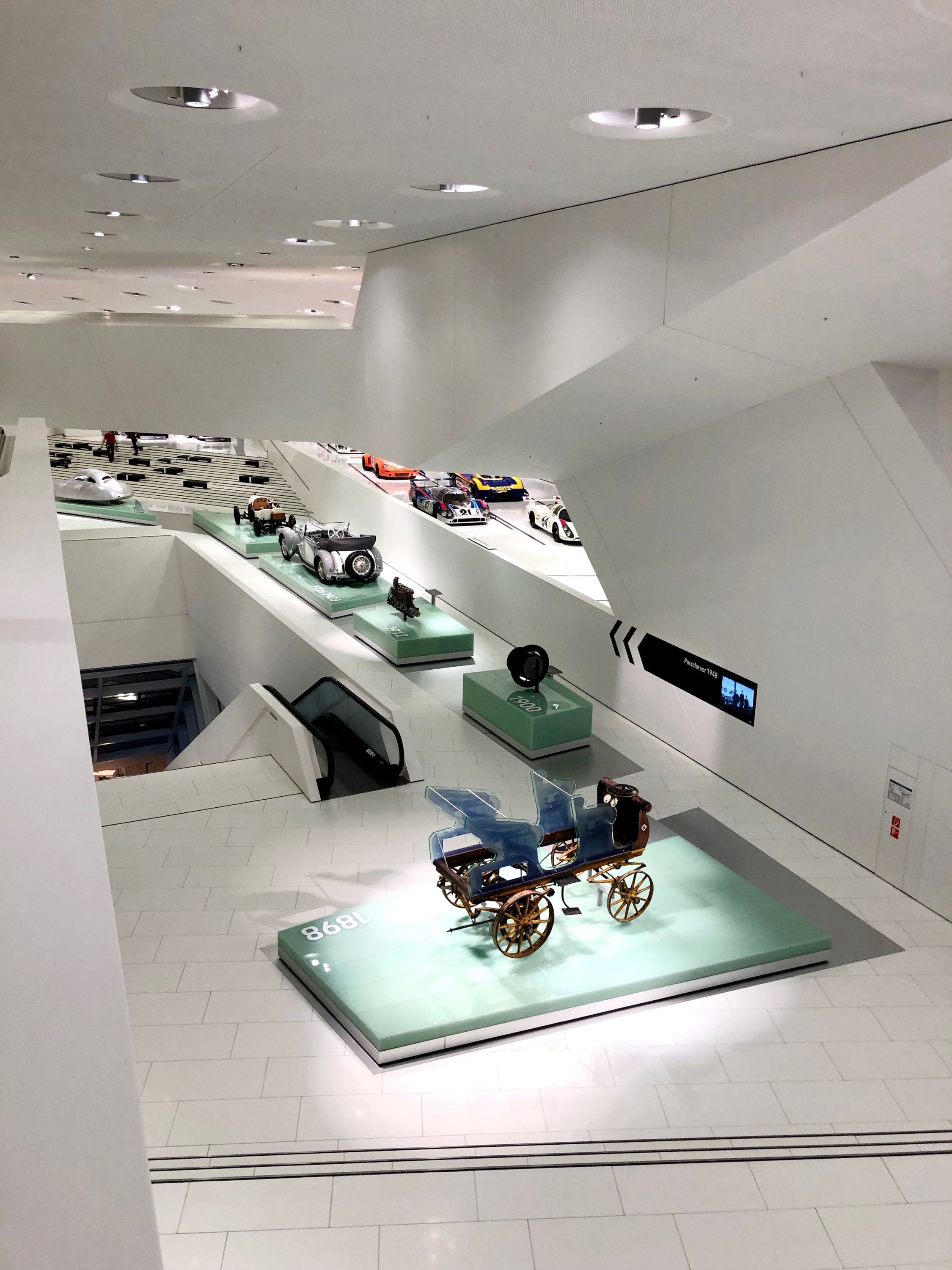 A Porsche Museum zárt, saját univerzuma