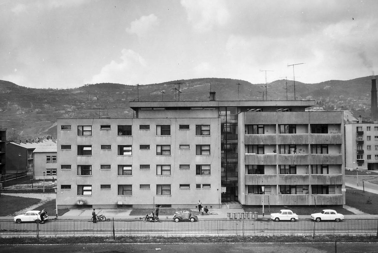 Óbudai kísérleti lakótelep, 1961.