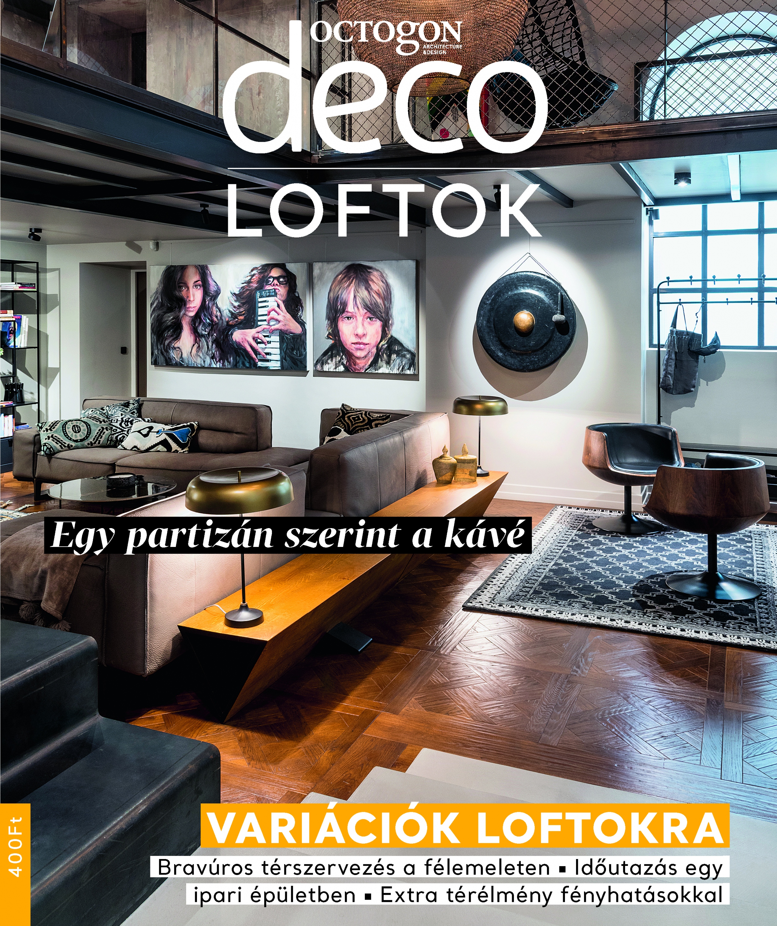 Az Octogon Deco Magazin külön melléklettel készült a S/ALON Budapest kiállításra, fókuszban a loftlakásokkal.