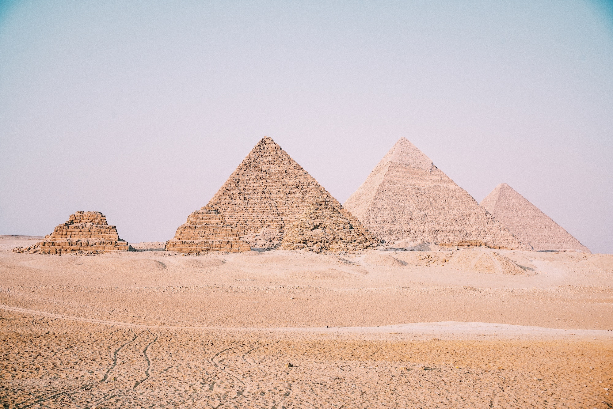 A gizai piramisok - Fotó: Unsplash